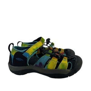 Keen Newport H2 Kids Rainbow Water Sandals size 2 youth
